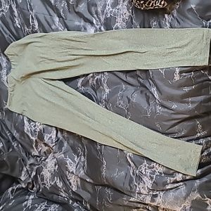 Lularoe leggings one size green grey